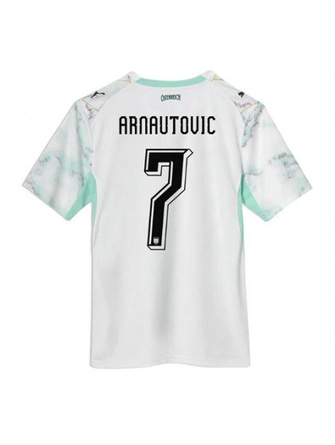 Österrike Marko Arnautovic #7 Replika Borta Kläder VM 2026 Kortärmad Österrike Marko Arnautovic #7 Replika Borta Kläder VM 2026 Kortärmad